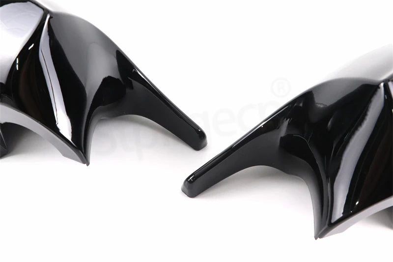 Carbon Fiber Pattern Black Side Mirror cover Caps Replacement for BMW E90 E91 2005-2011 E92 E93 2006-2013 E81 E82 E88 E87 E88