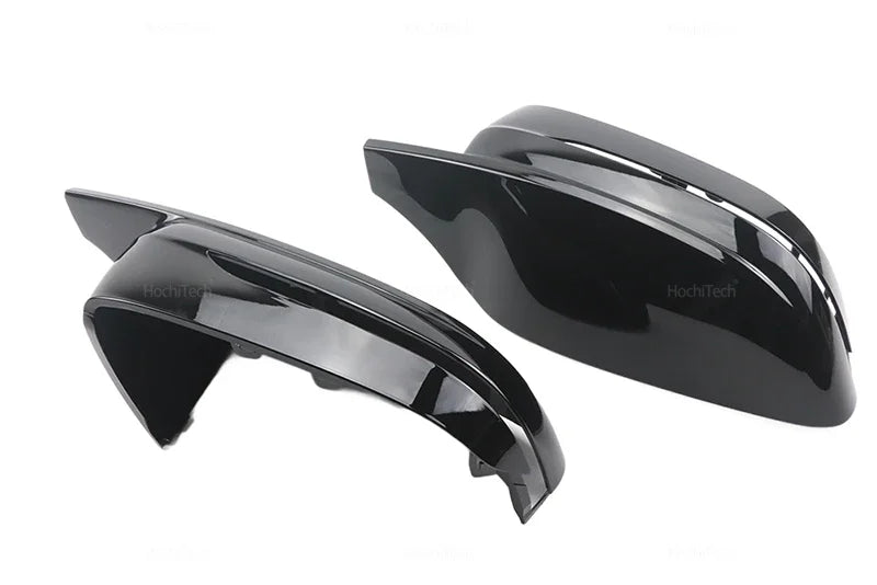 Carbon Fiber Glossy Black Replacement Side Mirror Covers Cap For BMW 3 4 5 7 8 Series G20 G21 G30 G38 G22 G23 G11 G12 G15 G16