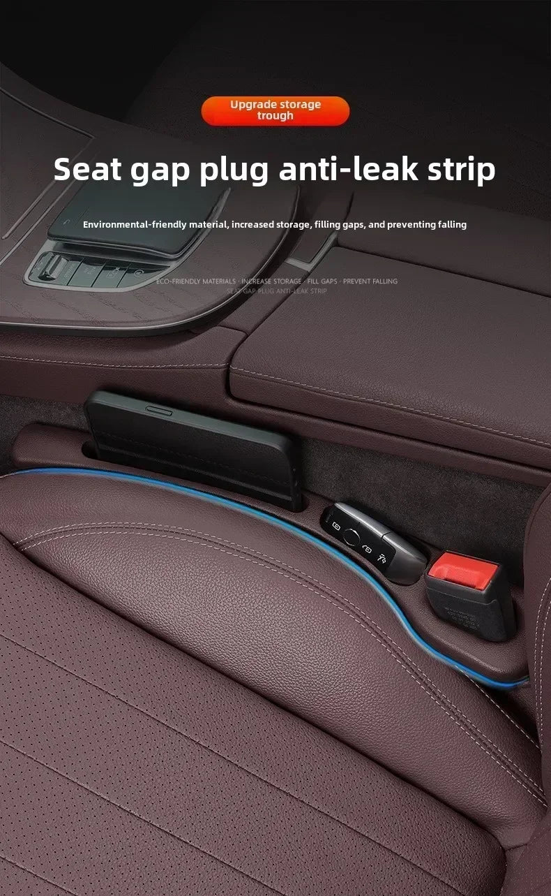 2pcs Car Seat Gap Storage Box Cup Holder Seat Crevice Side Organizer For BMW E90 E60 E46 E39 F30 F10 E87 X3 X4 X5 X1 G30 G20