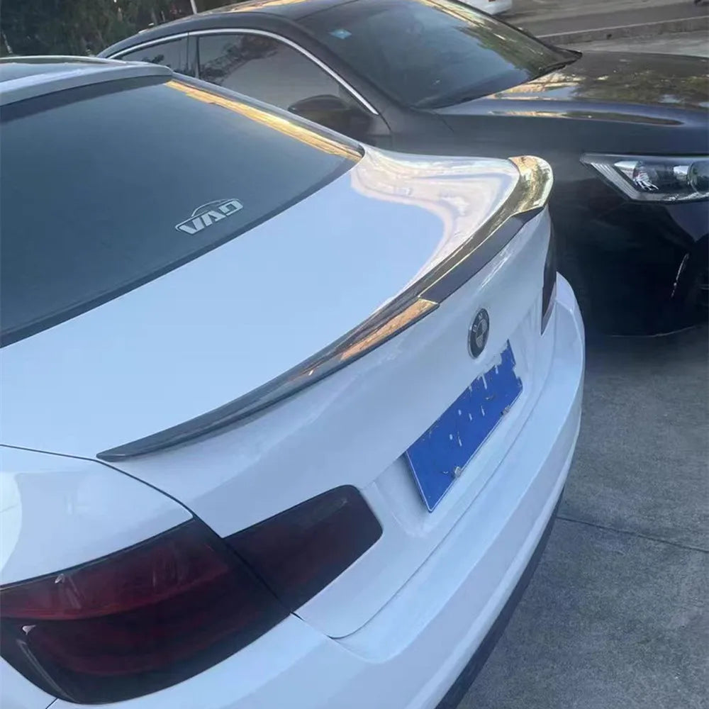 For BMW 5 Series F10 F18 M5 520i 525i 528i 530i 530i M4 M5 MP PSM Style Rear Trunk Lid Car Spoiler Wings Tuning Accessories Part