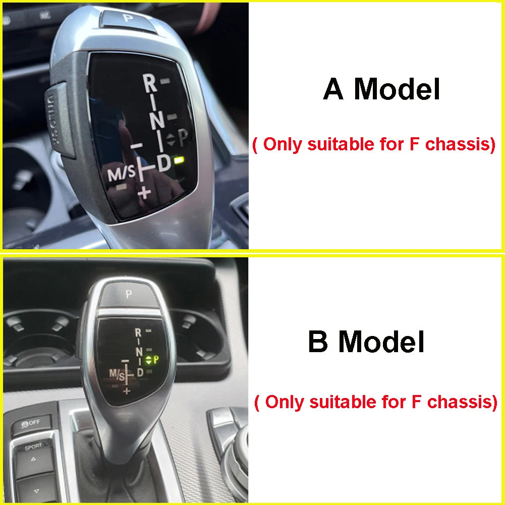 Car Gear Knob Shift Lever Cover Replacement for BMW 1 2 3 5 7 Series F10 F20 F21 F22 F11 F01 X1 X3 X4 M3 M5 F30 F25 F Chassis