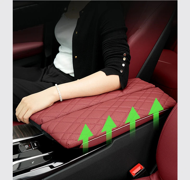2pc Car Armrest Box Pad Auto Central Arm Rest Box Cover Protect Mat Interior Styling Accessory For BMW G30 G38 G32 6GT 2018-2023