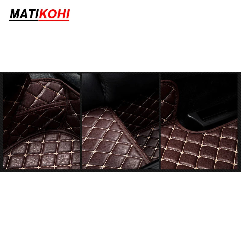 MATIKOHI Custom Car Floor Mats For BMW 4 Coupe F32 G22 2013-2023 2Doors Auto Carpets Foot Coche Accessorie