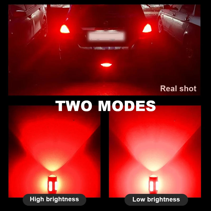 For BMW X3 E83 F25 G01 F97 Taillight with bulbs 2004 2008 2010 2015 2017 2019 2pcs Red LED Brake Stop Tail Lights Blubs No Error