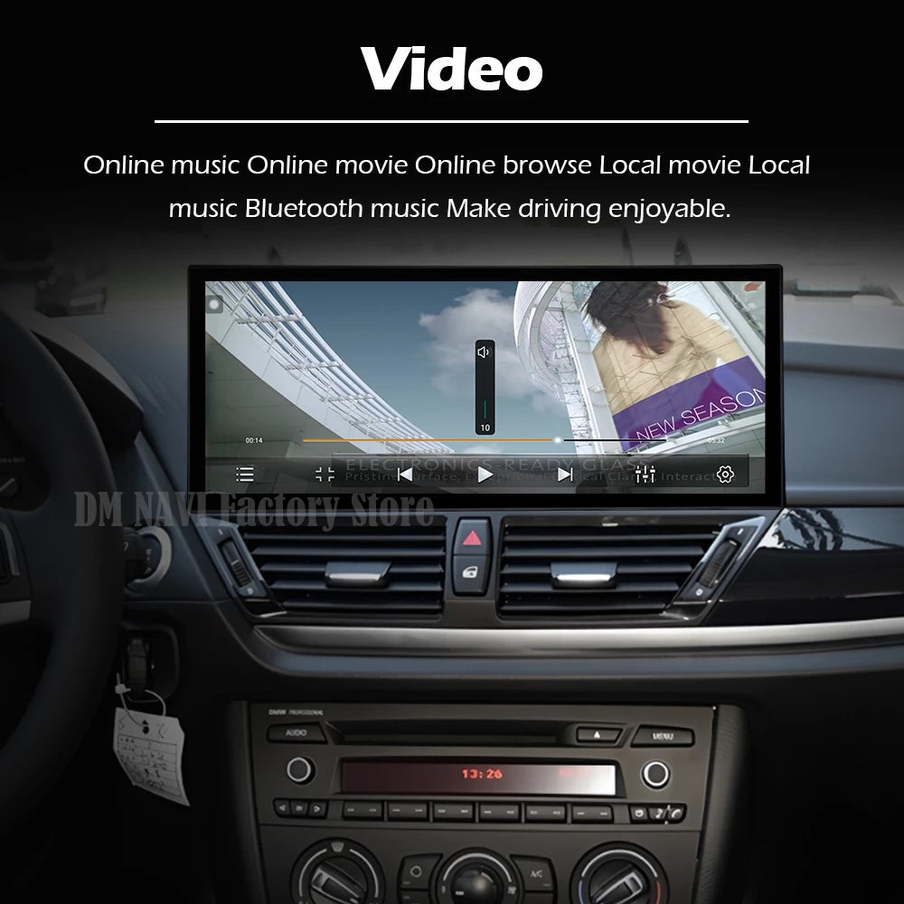 Android OS for BMW X3 G01 X4 G02 2018 - 2020 EVO System Car Radio Video Player Carplay DSP Stereo 12.3 inch Touch Screen 4G WiFi