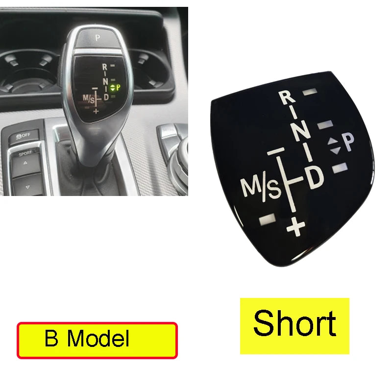 Car Gear Knob Shift Lever Cover Replacement for BMW 1 2 3 5 7 Series F10 F20 F21 F22 F11 F01 X1 X3 X4 M3 M5 F30 F25 F Chassis