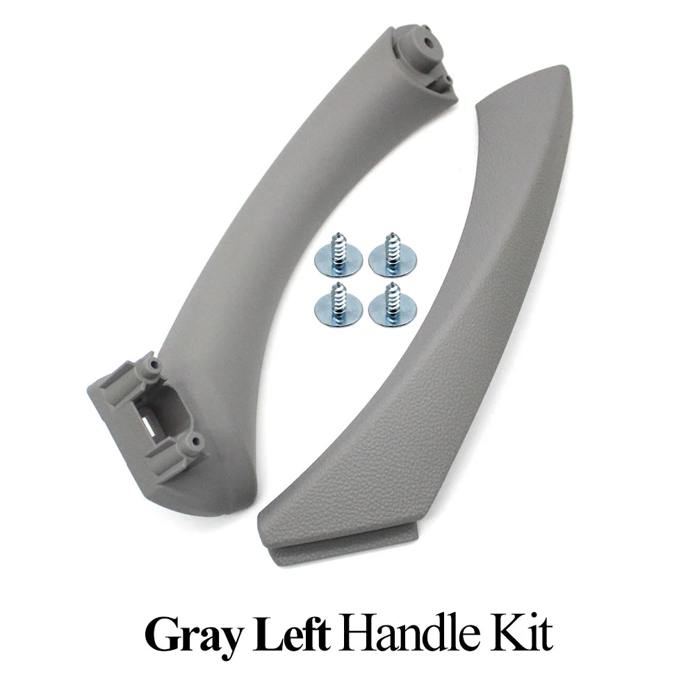 LHD RHD Interior Door Pull Handle Kit With Cover Trim Assembly Replacement For BMW 3 Series E90 E91 E92 316 318 320 325 328i