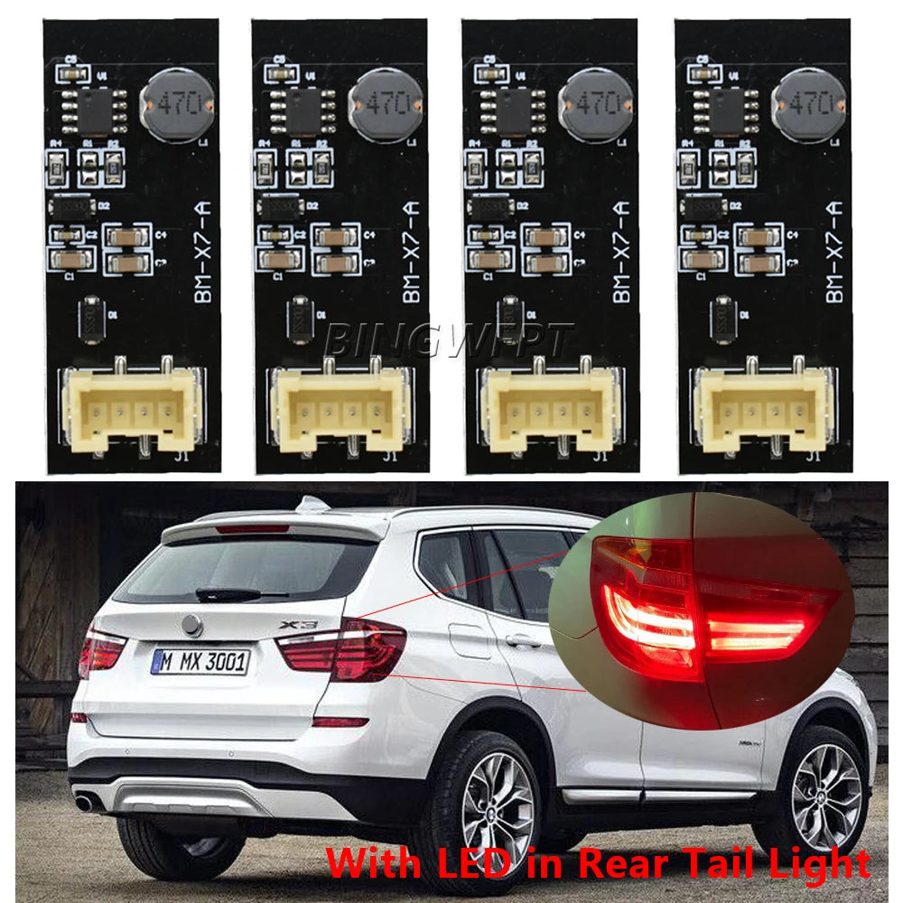 For BMW X3 F25 2011-2017 Rear Driver F25 B003809.2 LED Light Plug and Play Repair Replacement Board Tail Light