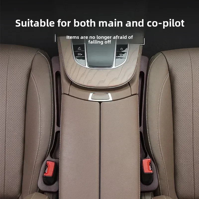 2pcs Car Seat Gap Storage Box Cup Holder Seat Crevice Side Organizer For BMW E90 E60 E46 E39 F30 F10 E87 X3 X4 X5 X1 G30 G20