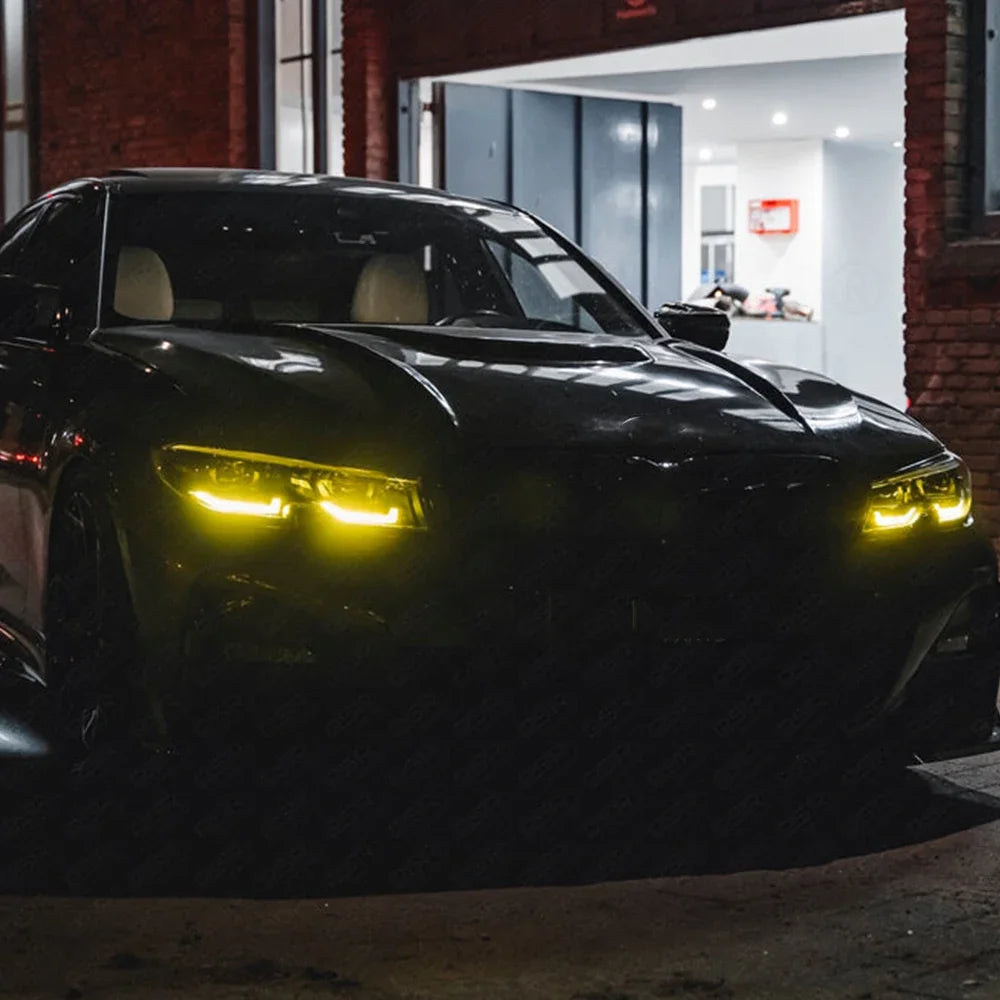 DRL Board Upgrade NO RGB Daytime Running Light Amber Yellow Blue Red For BMW G20 G21 LCI M340i M340iX 2019-2022 LED Headlight