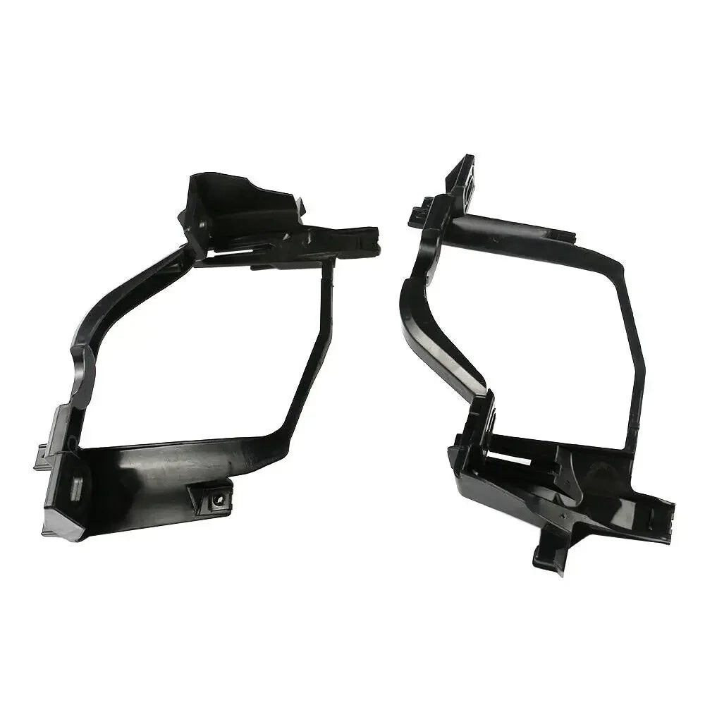 Black Headlight Mounting Brackets Support 63126936090 63126936089 Fit For BMW 5 Series E60 E61 525I 528Xi 530I Auto Accessories