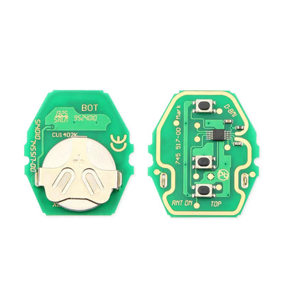 Remote key fob with ID44 chip for BMW E38, E39, E46, E65, view 2