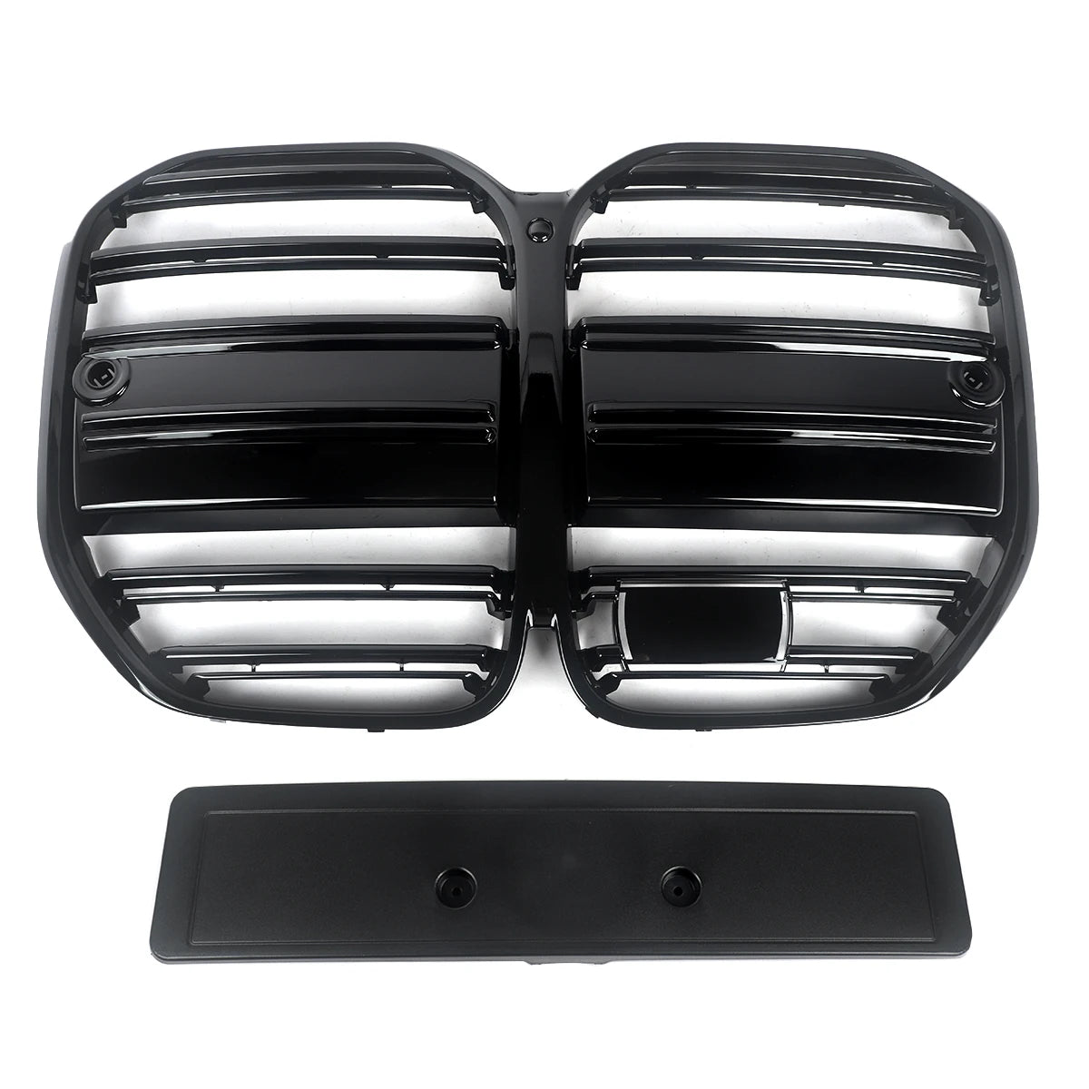 Kidney Grilles, Gloss Black, for BMW 4 Series G22 / G23 (2020+)