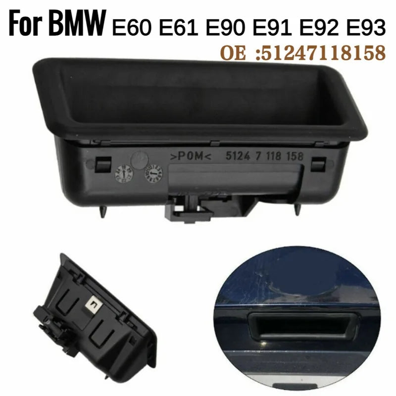 Boot lid release switch for BMW E90, E60, E70 and other E-series