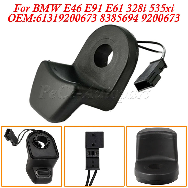 Tailgate glass release button for BMW E46, E91 and E61 Touring