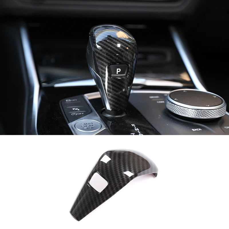 For BMW 3 Series G20 2020-2022 ABS Carbon Fiber Interior Kit Dashboard Console Gear Shift Panel Decoration Cover Trim Stickers