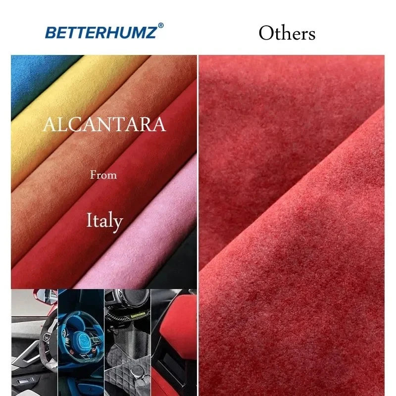 Made of Alcantara For BMW G20 F20 F30 F10 F31 F32 F34 F36 Series 1 2 7 X3 X4 X5 X6 i3 iX3 Z4 Car Multimedia Knob Trim Sticker