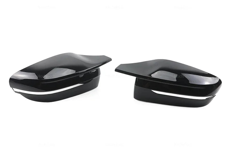 Carbon Fiber Glossy Black Replacement Side Mirror Covers Cap For BMW 3 4 5 7 8 Series G20 G21 G30 G38 G22 G23 G11 G12 G15 G16