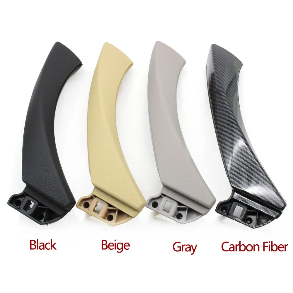 Left Right Interior Door Pull Handle with Cover Trim For BMW 3 Series E90 E91 E92 316 318 320 325 328i