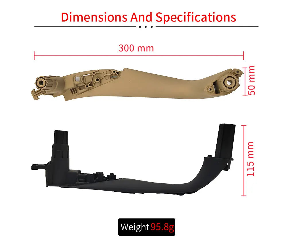For BMW G30 G31 Car Front Rear Interior Door Handle Pull Accessory For BMW 5 Series 520 523 525 528 530 535 51417438523