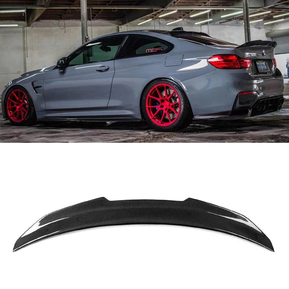For BMW 5 Series F10 F18 M5 520i 525i 528i 530i 530i M4 M5 MP PSM Style Rear Trunk Lid Car Spoiler Wings Tuning Accessories Part