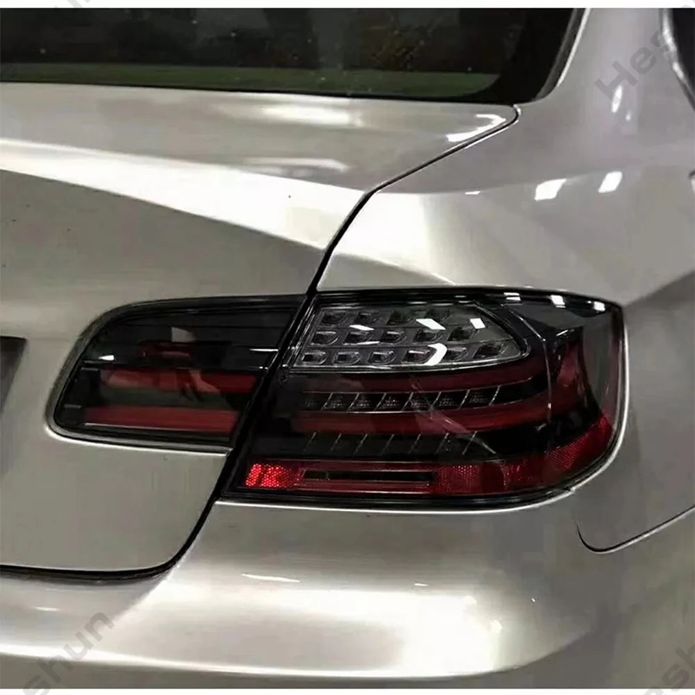 Pair Full LED Taillights For BMW 3 Series E92 M3 coupe 328i 335i 330i 2006 - 2012 Taillamp Rear Lamp Brake Fog Turn Signal Light