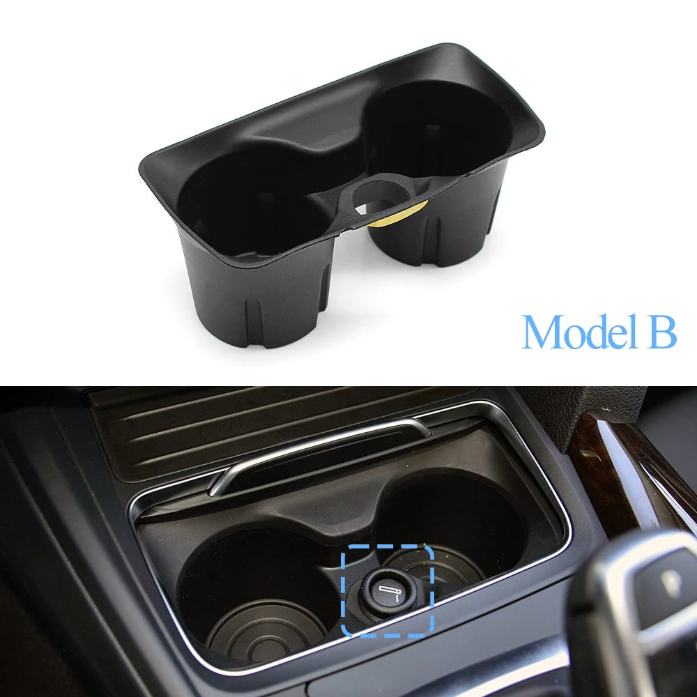 Center Console Drink Water Cup Holder Storage Table Insert Cover For BMW 3 4 Series M3 M4 F30 F31 F34 F35 F80 F32 F33 F36 F82