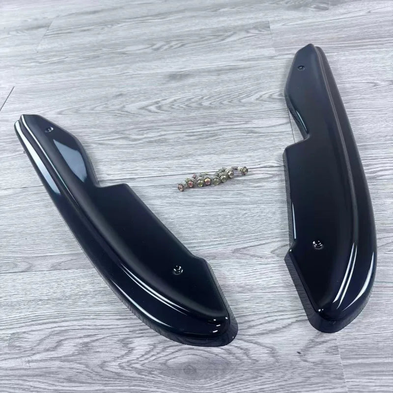 Maxton Style Rear Side Splitters for BMW E90 M Pack 315i 320i 325i 2004-2008 2pcs Rear Bumper Side Spoiler Diffuser Bodykit