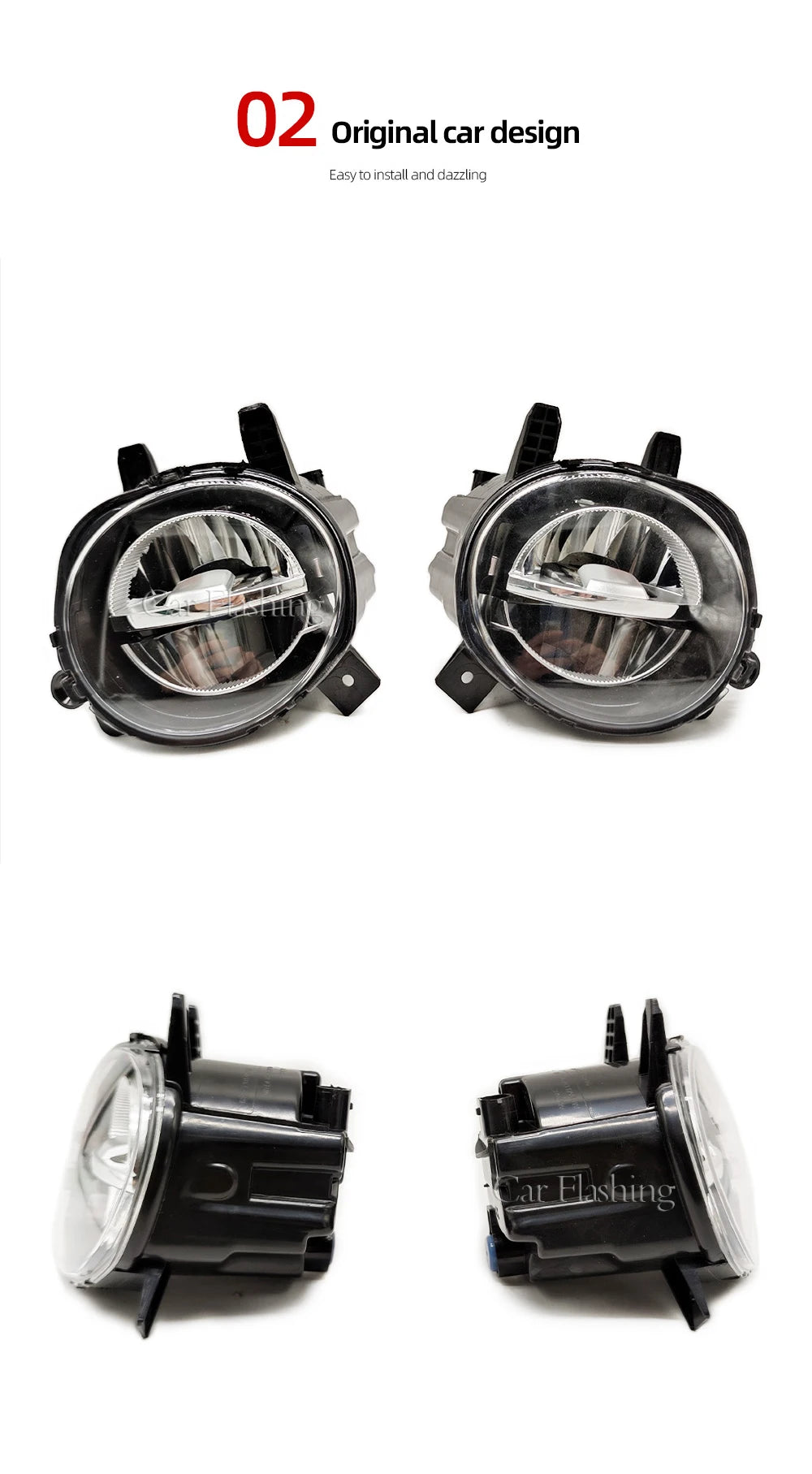 Fog Lights For BMW F20 F21 F22 F23 F30 F31 F32 F33 F34 F35 F36 LCI 2012-2018 LED Fog Light Headlight Driving Lamp
