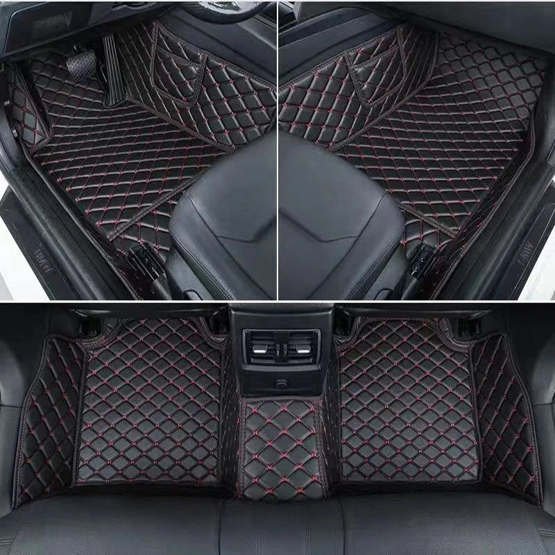 Artificial Leather Custom Car Floor Mats for BMW 4 Series F32 Coupe F33 Convertible F36 Gran Coupe Interior Accessories Details