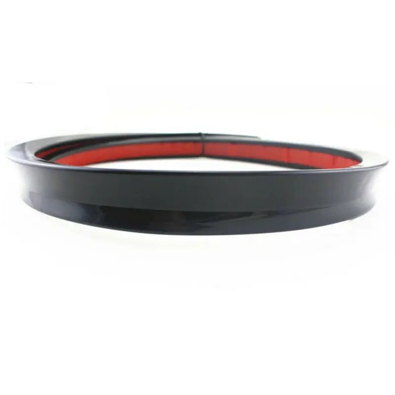 Car ABS Universal 1.2M BlackSpoiler Carbon Fiber Accessory Car Spoiler Soft Car Rear Roof Trunk Spoiler Rear Wing Lip Trim Stick