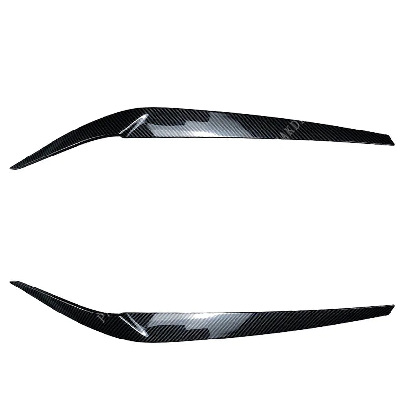 Front Headlight Eyelids Eyebrows for BMW 5 Series G30 G31 G38 F90 M5 525I 530I 540I 2017-2021 High Quality ABS Car Front Bodykit