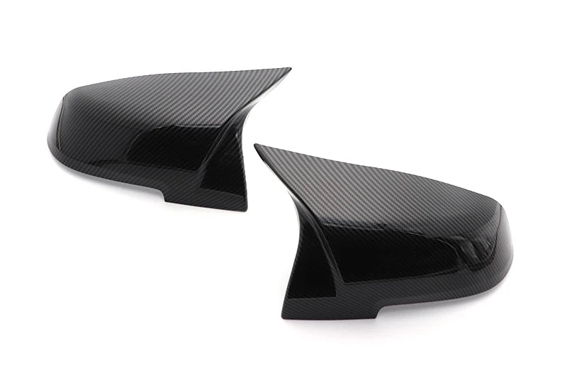 2x White mirror cover Black mirror cover Overlay for BMW 1 2 3 3GT 4 X1 E84 M2 i3 Series F20 F21 F22 F23 F30 F31 F32 F33 F34 F80