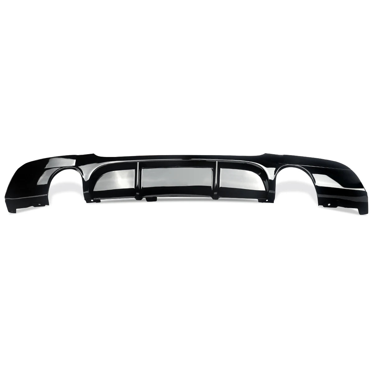 Performance Style for 2005-2013 BMW 3 Series 325i 335i E90 E91 M Sport Rear Bumper Diffuser Lip 2005-2013 Glossy Black Tuning