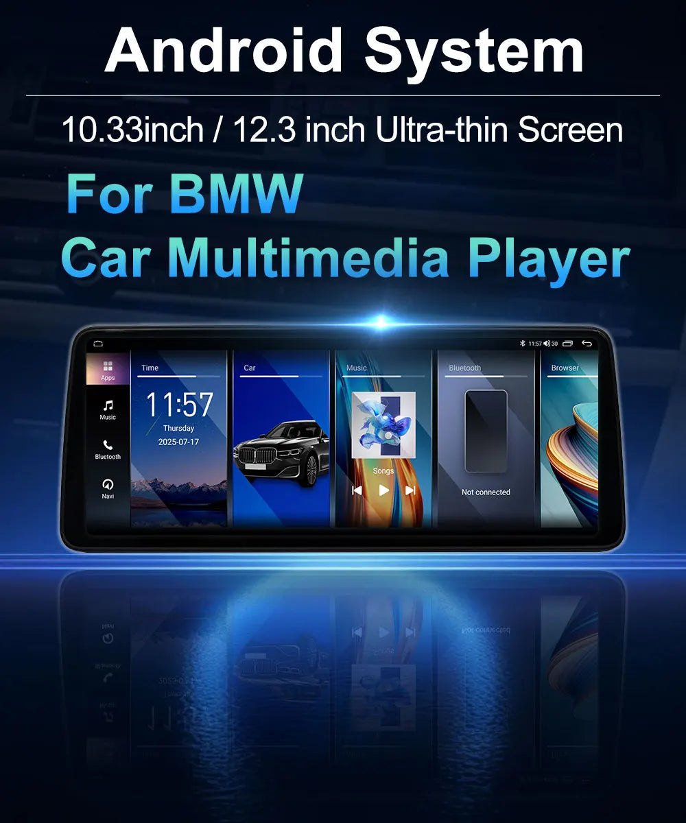 Navi GPS Android 16 for BMW X3 G01 X4 G02 2018 - 2022 EVO System Wireless Carplay Car Radio Multimedia Player BT WiFi DSP Stereo