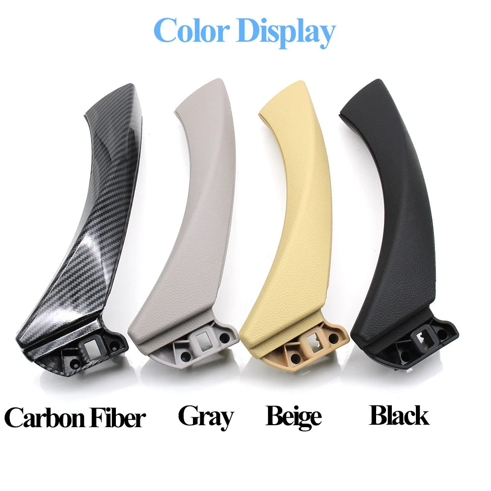 LHD RHD Interior Door Pull Handle Kit With Cover Trim Assembly Replacement For BMW 3 Series E90 E91 E92 316 318 320 325 328i