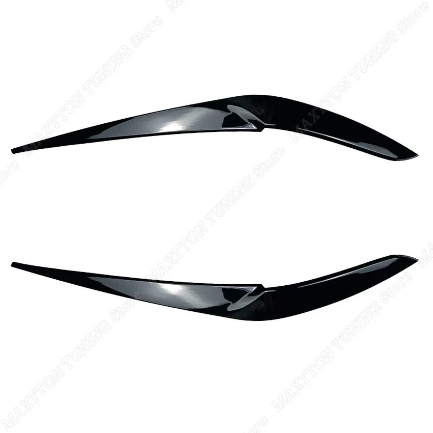 For BMW X5 G05 X6 G06 30i 30d 35i 35d M50i M50d 2018-2023 Car Headlights Eyebrow Eyelids Cover Gloss Black Body Kit Tuning ABS