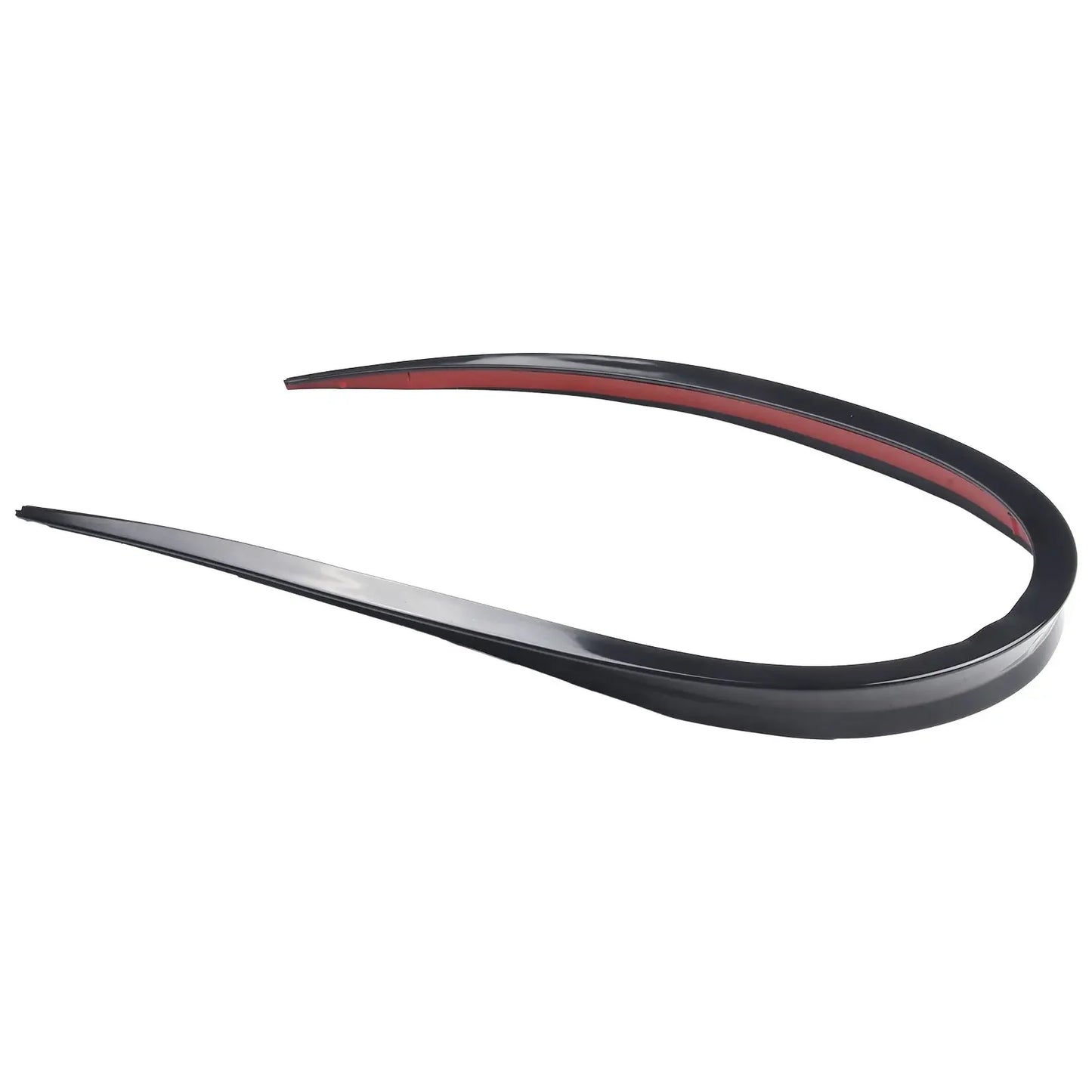 Car ABS Universal 1.2M BlackSpoiler Carbon Fiber Accessory Car Spoiler Soft Car Rear Roof Trunk Spoiler Rear Wing Lip Trim Stick