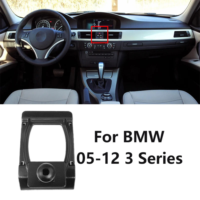 Car Special Phone Holder Stand 17mm Ball Head Base Interior GPS Mount Bracket For BMW 1/2/3/4/5/7 Series/X1X2/X3/X4/X5/X6/X7