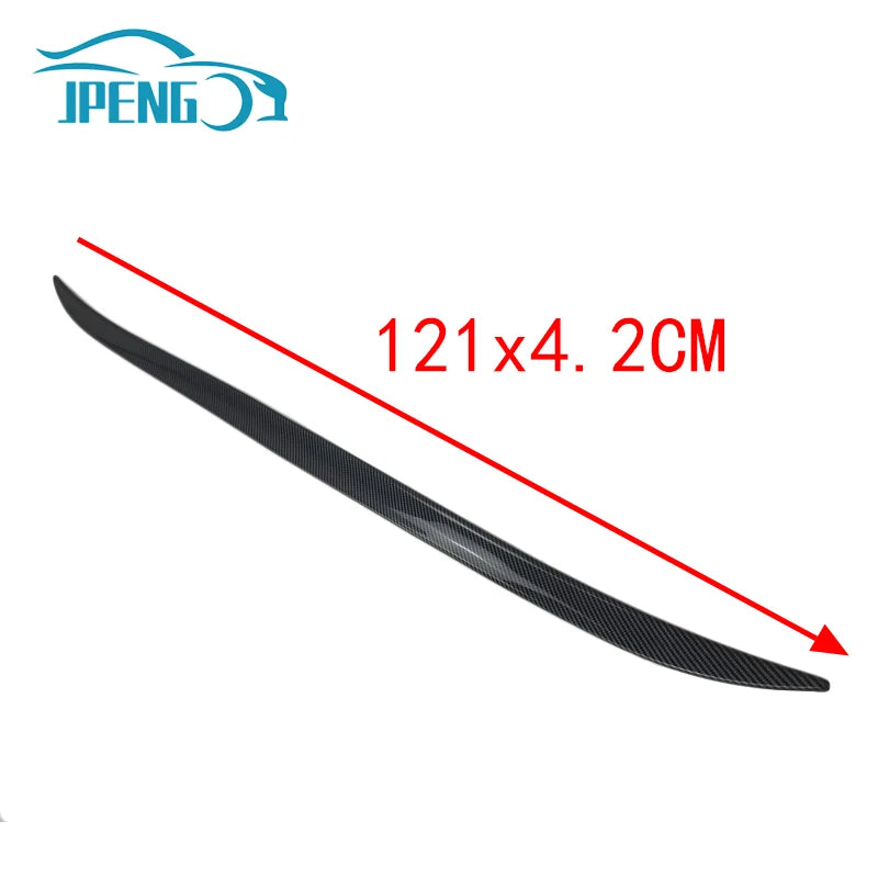 For BMW Accessories 3 Series E92 Coupe 332d 335i M3 Style 2007-2013 Car Black Boot Rear Trunk Wing Roof Spoiler Lip Cover