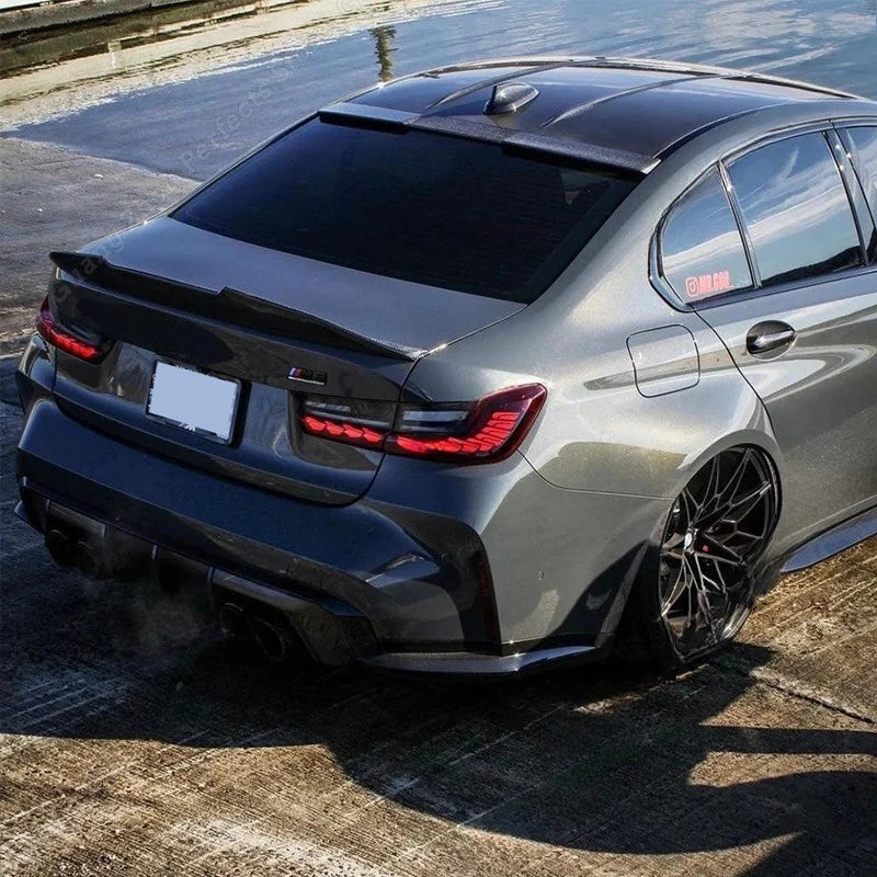 Tail Wing for Bmw 3 Series G20 320i 330d 330e 330i M340i M 340d G80 M3 2019-2023 PSM Style Rear Roof Lip Spoiler Car Accessories