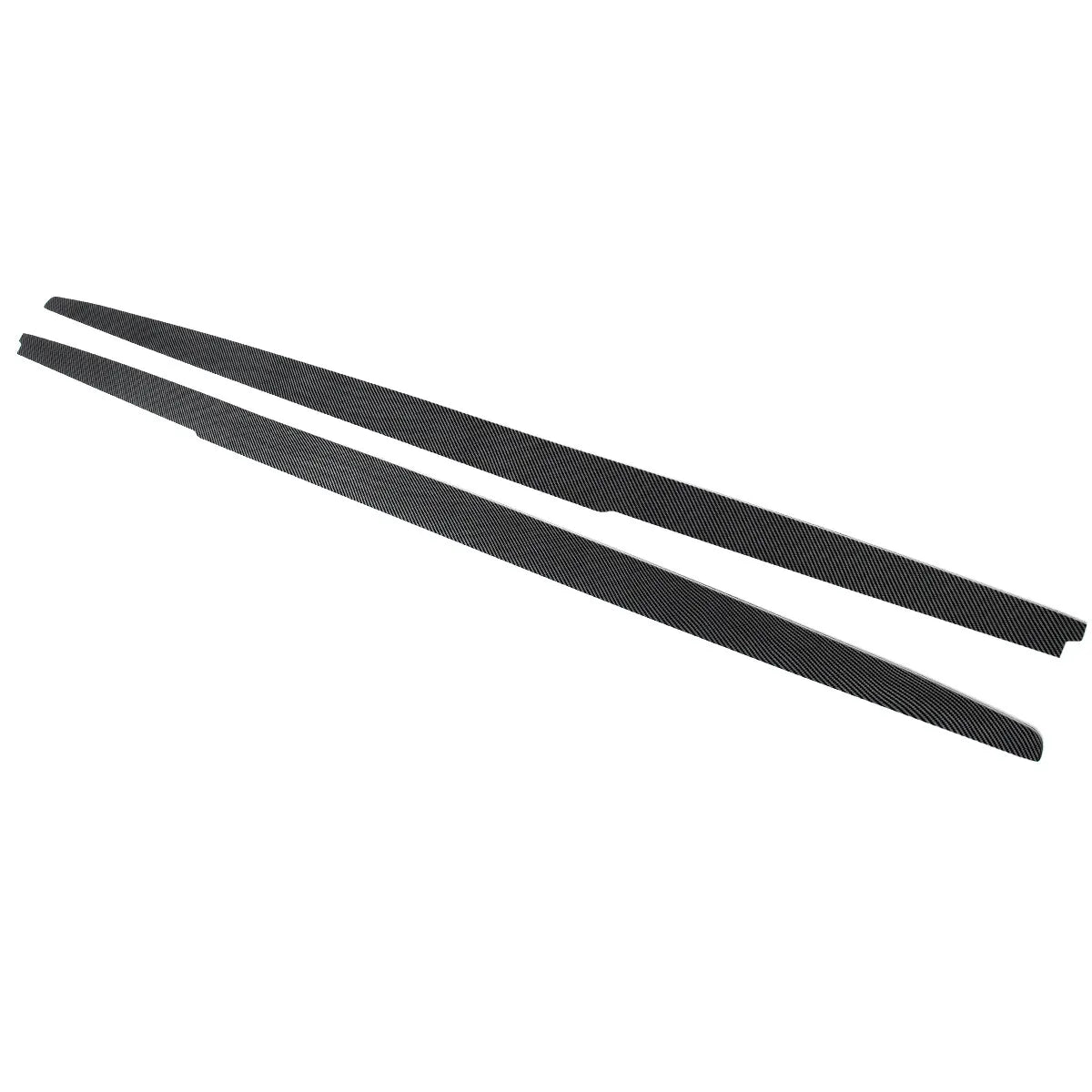 Side Skirt Extensions, Carbon Look, for BMW 3 Series F30 / F31 (2012-2019)