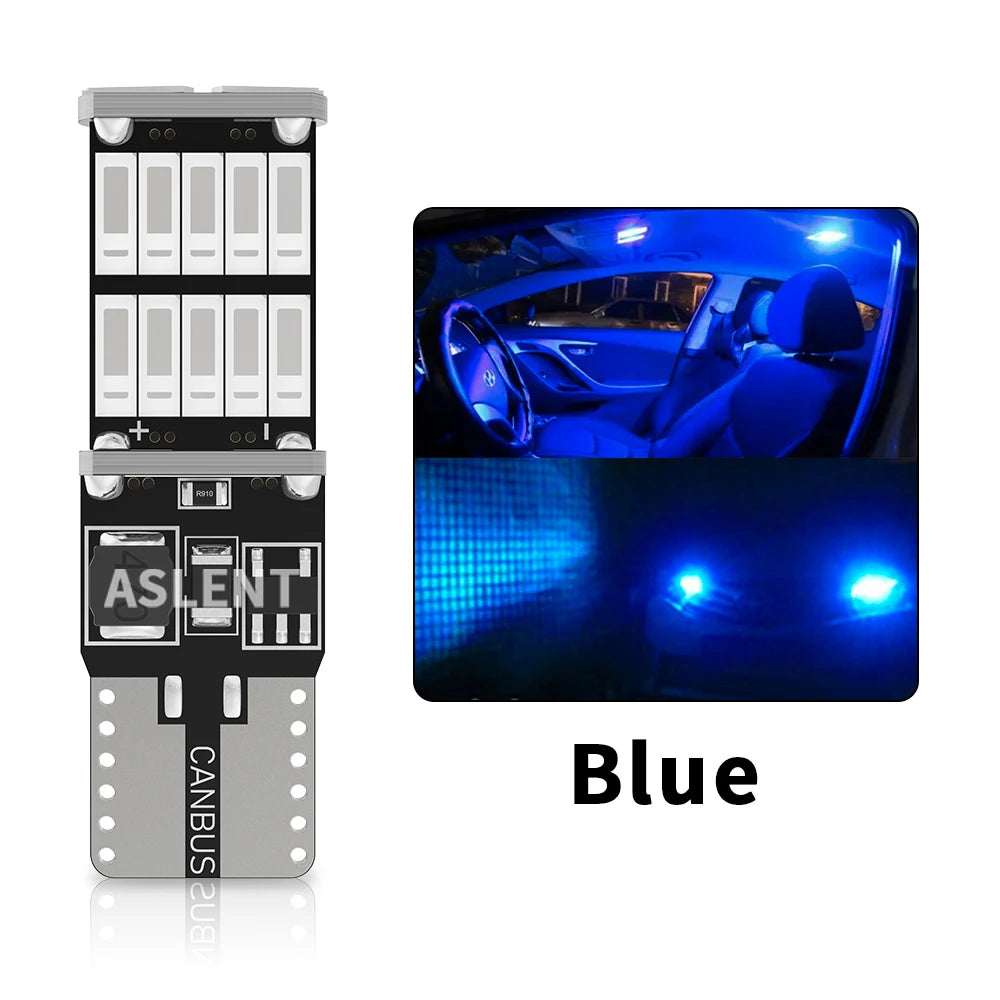 2/10x T10 W5W Canbus Car LED Bulb for BMW Mini Cooper R56 R53 E90 E46 F20 F10 E39 Z4 Interior Dome Trunk Lamp Parking Lights 12V