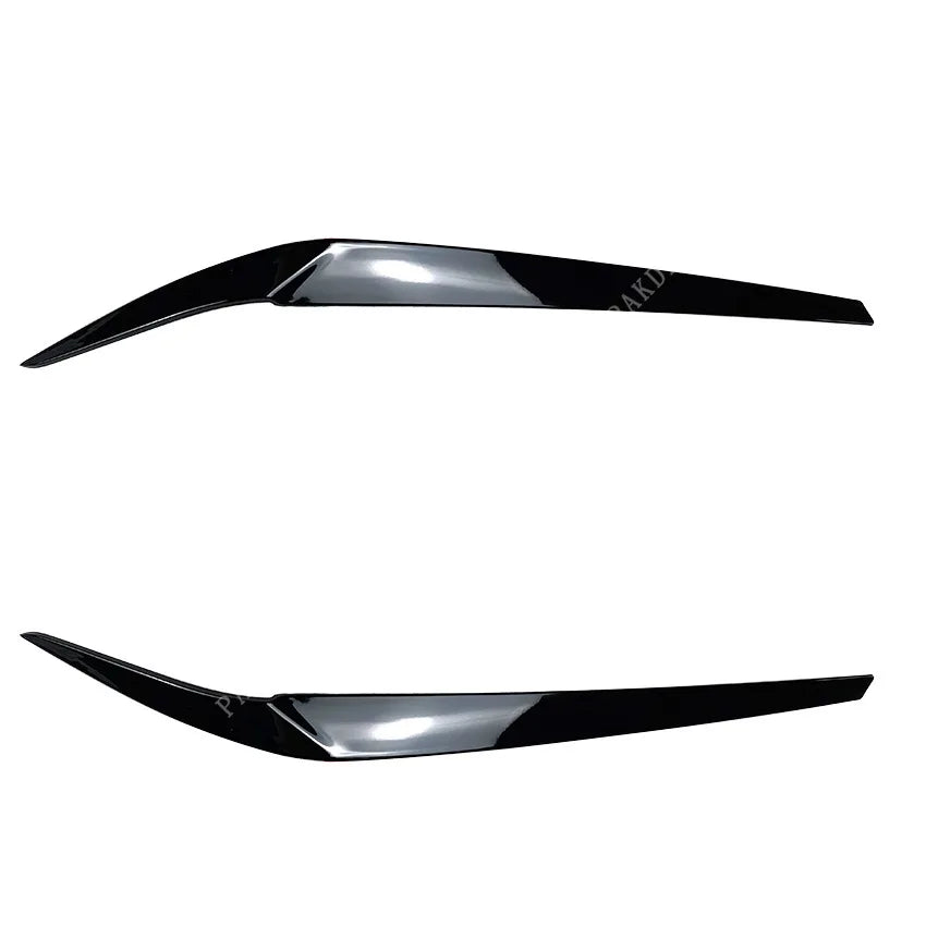 Front Headlight Eyelids Eyebrows for BMW 5 Series G30 G31 G38 F90 M5 525I 530I 540I 2017-2021 High Quality ABS Car Front Bodykit