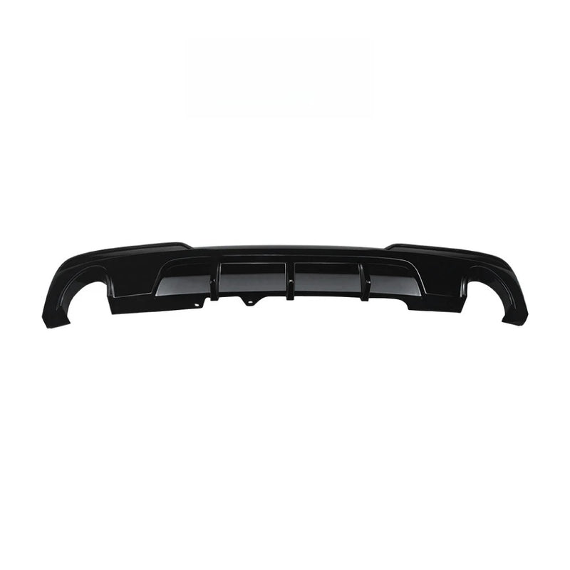 Rear Diffuser, Gloss Black, for BMW 5 Series F10 / F11, 535 (2010-2017)