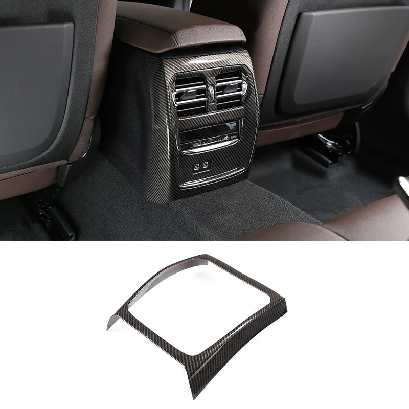 For BMW 3 Series G20 2020-2022 ABS Carbon Fiber Interior Kit Dashboard Console Gear Shift Panel Decoration Cover Trim Stickers