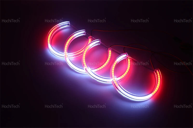 APP Dynamic Angel Eyes Rings Light DRL with Turn Signal Light for BMW 3 5 7 Series E36 E46 E39 E38 728i 740d 325i 328i 740i 730d