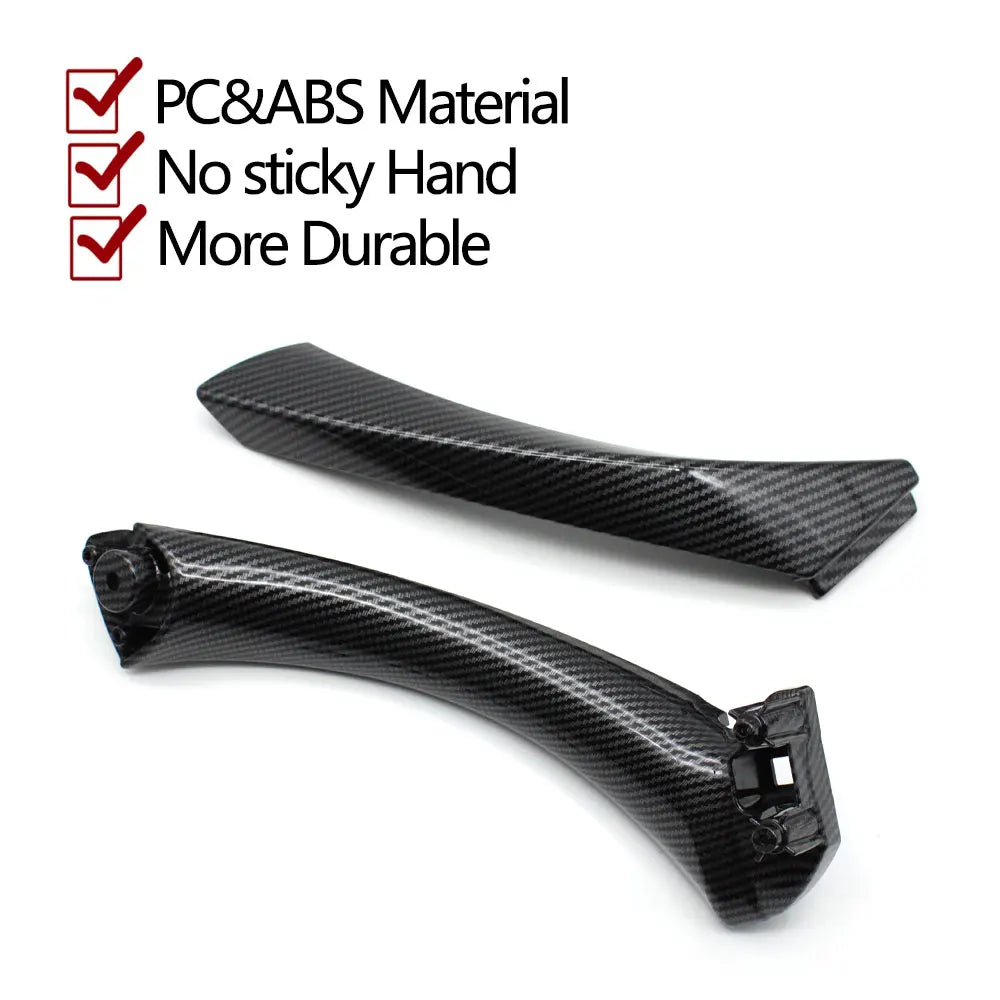 Car Passenger Left Right Side Interior Door Pull Handle with Cover Trim For BMW 3 Series E90 E91 E92 316i 318i 320i 325i 328i