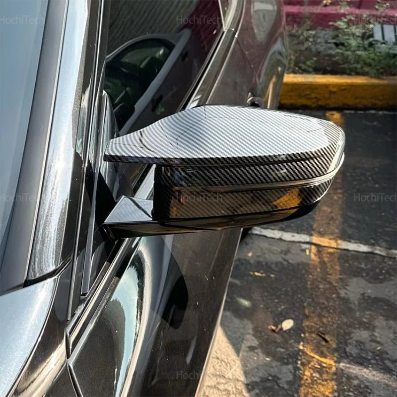 For BMW 3 4 5 7 8 Series G20 G21 G30 G38 G22 G23 G11 G12 G15 G16 Carbon Fiber Glossy Black Replacement Side Mirror Covers Cap