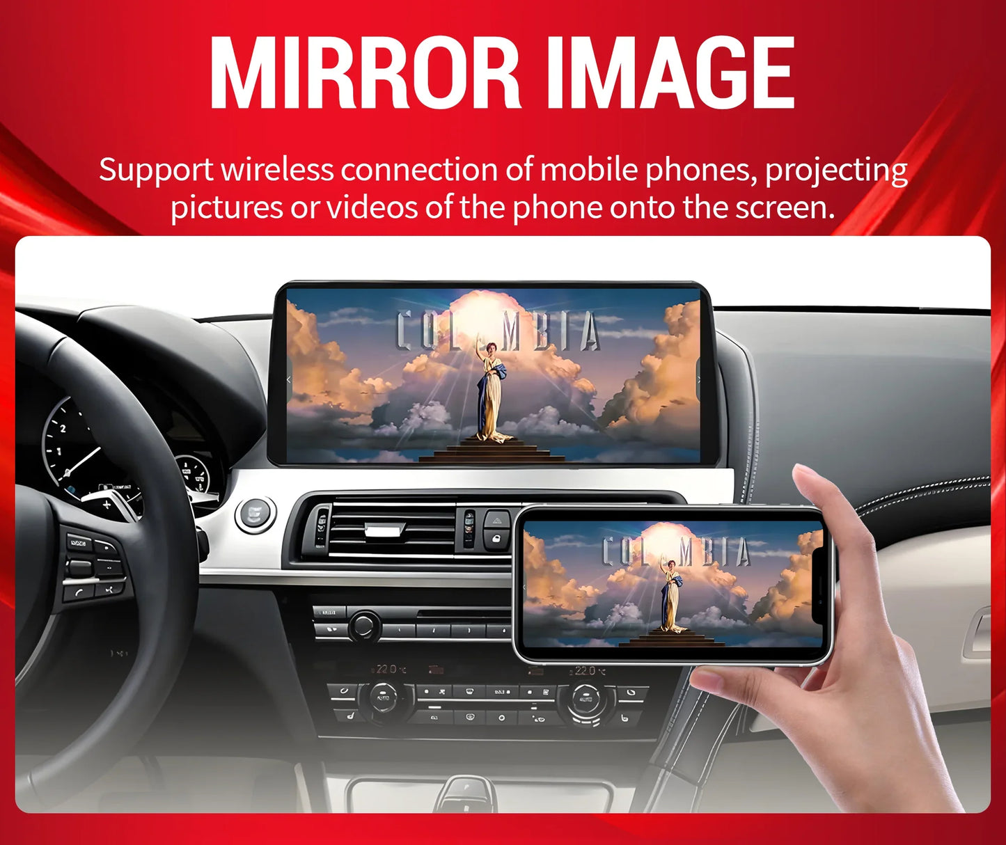 12.3 inch Android 13 For BMW X3 G01 X4 G02 2018-2022 Car Radio 4G GPS Wireless Bluetooth Carplay Snapdragon 680 Head Unit Screen